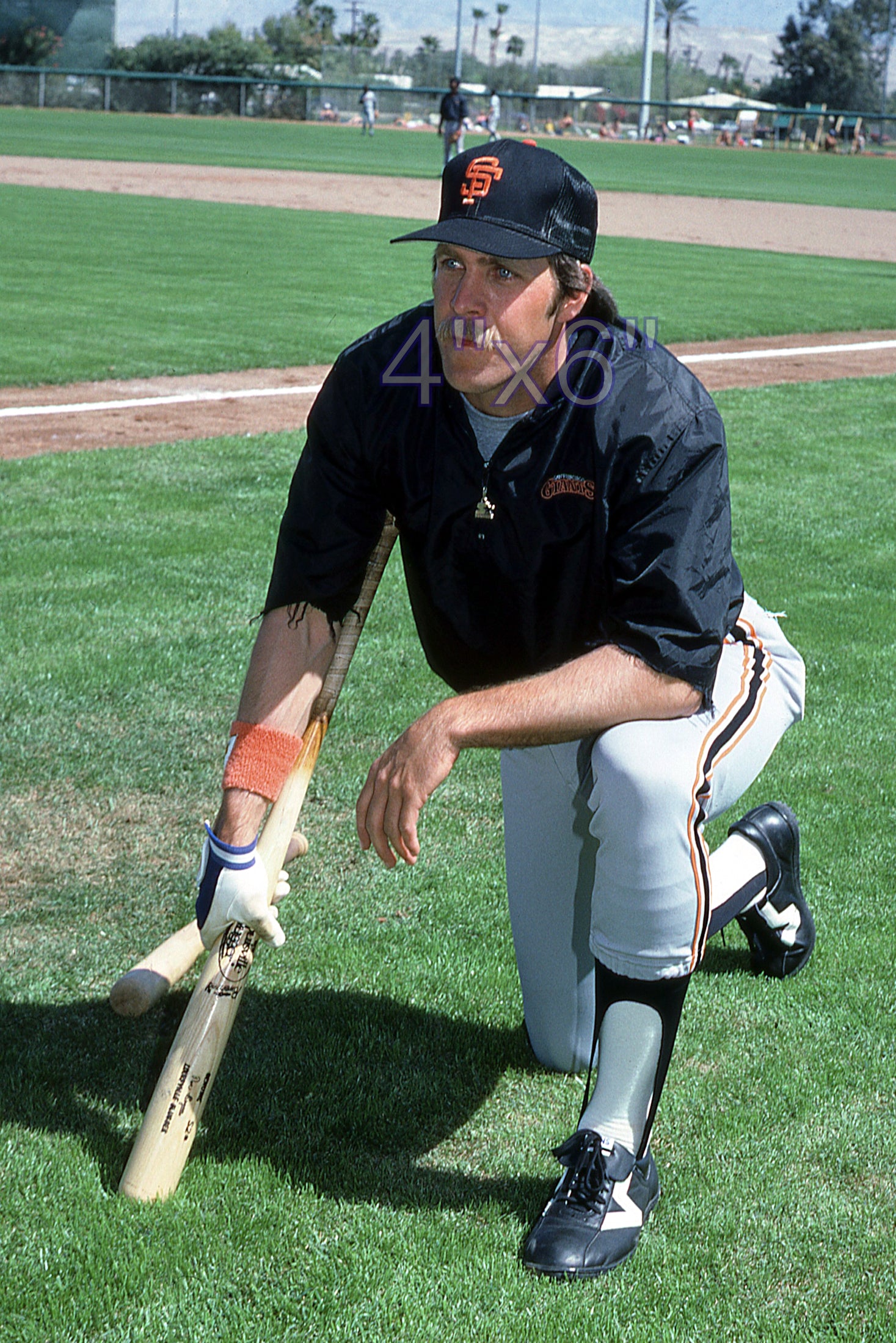 Dave Bergman - 1984 San Francisco Giants - choose a size & style
