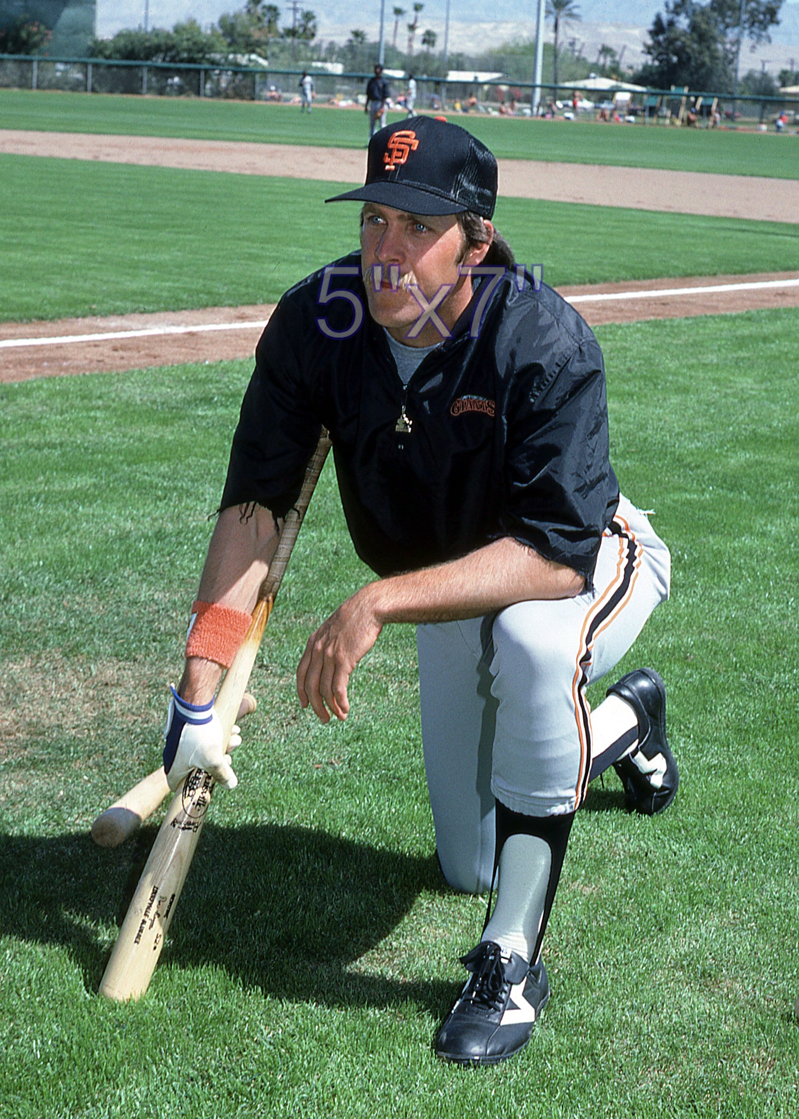Dave Bergman - 1984 San Francisco Giants - choose a size & style