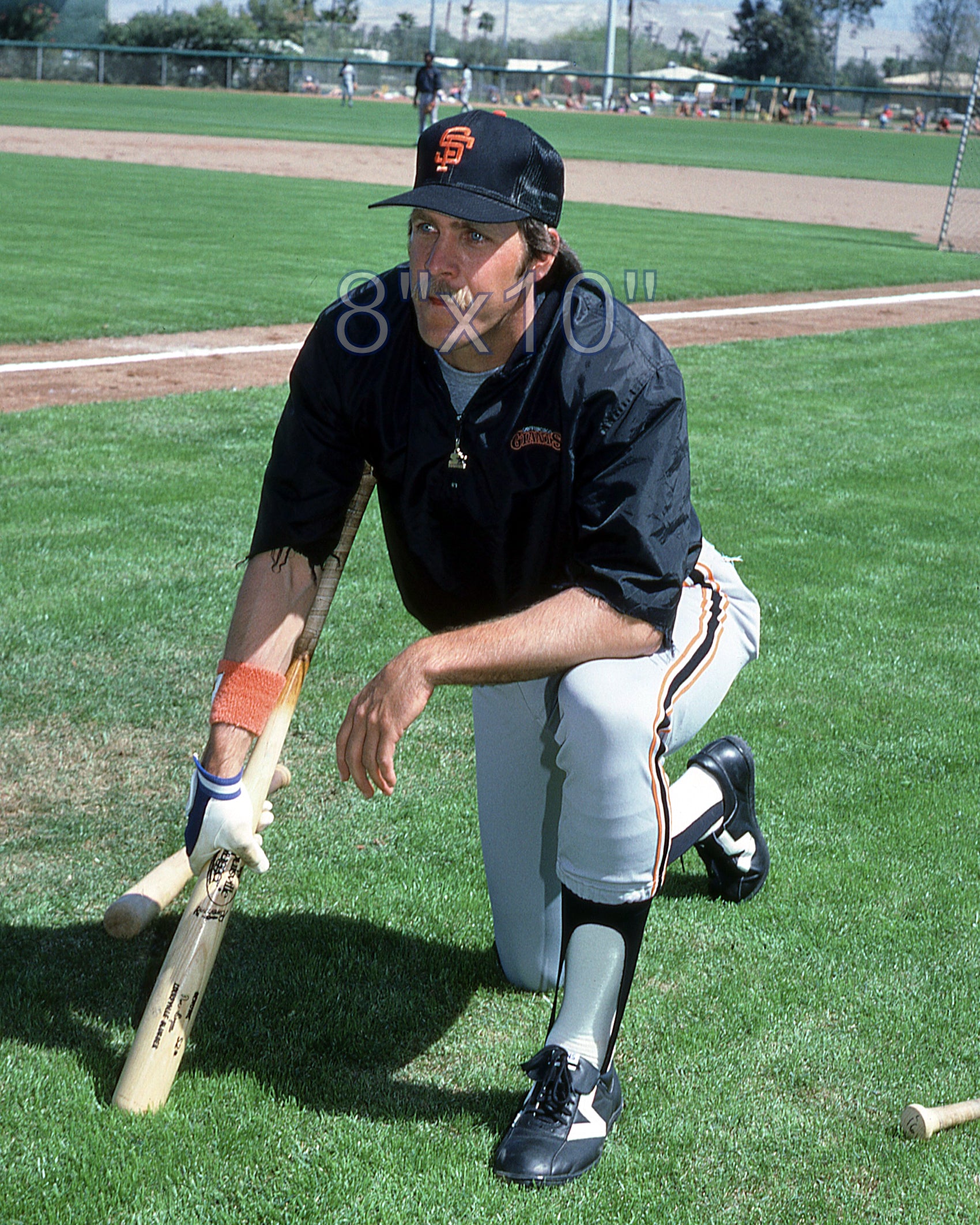 Dave Bergman - 1984 San Francisco Giants - choose a size & style
