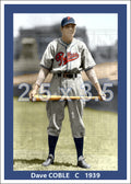 Dave Coble - 1939 Philadelphia Phillies - pose B - choose a size & style