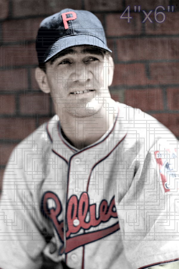 Dave Coble - 1939 Philadelphia Phillies - pose A - choose a size & style (Copy)