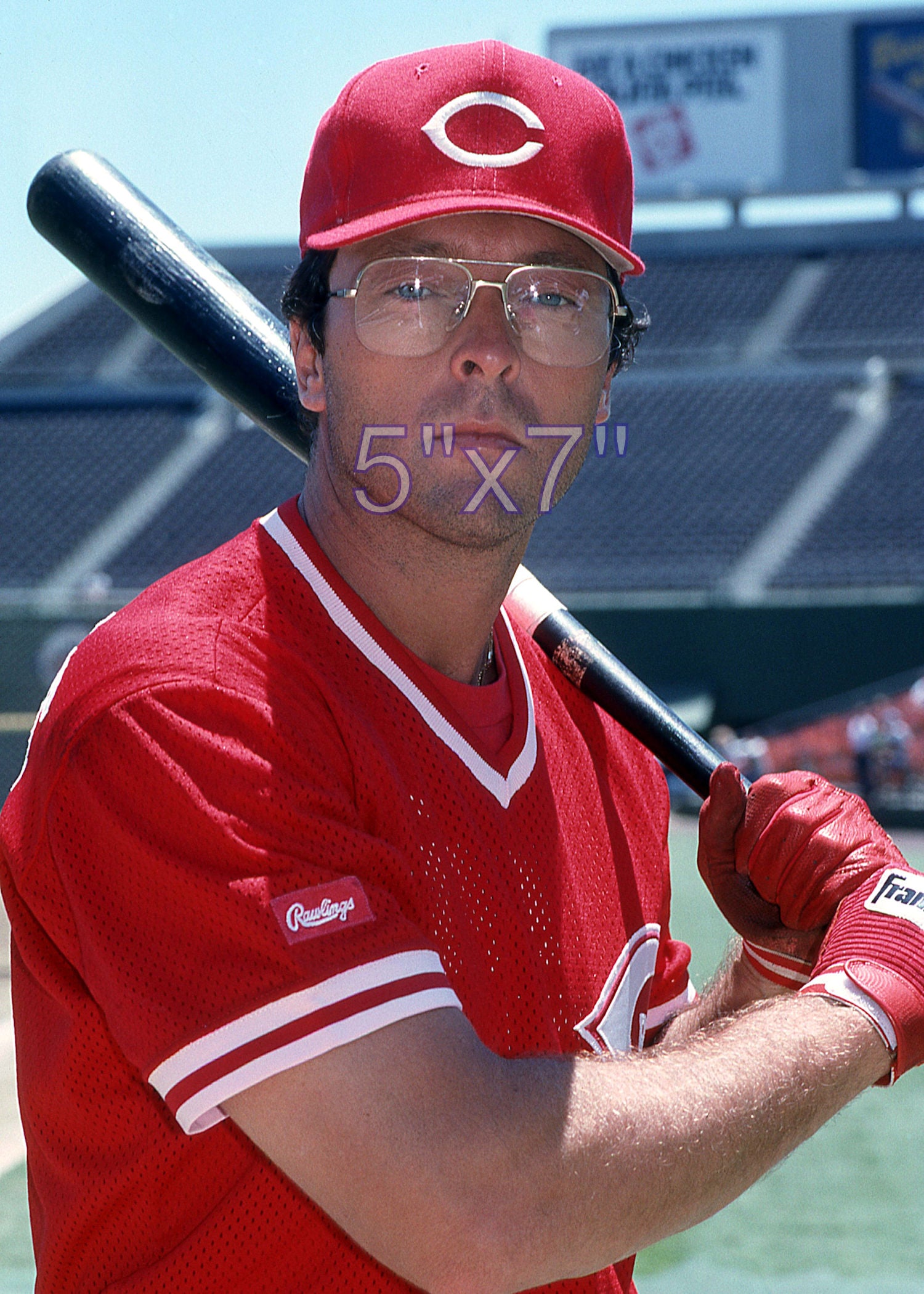 Dave Collins - 1988 Cincinnati Reds - choose a size & style