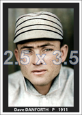 Dave Danforth - 1911 Philadelphia Athletics - choose a size & style