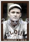 Dave Davenport - 1916-19 St. Louis Browns - choose a size & style