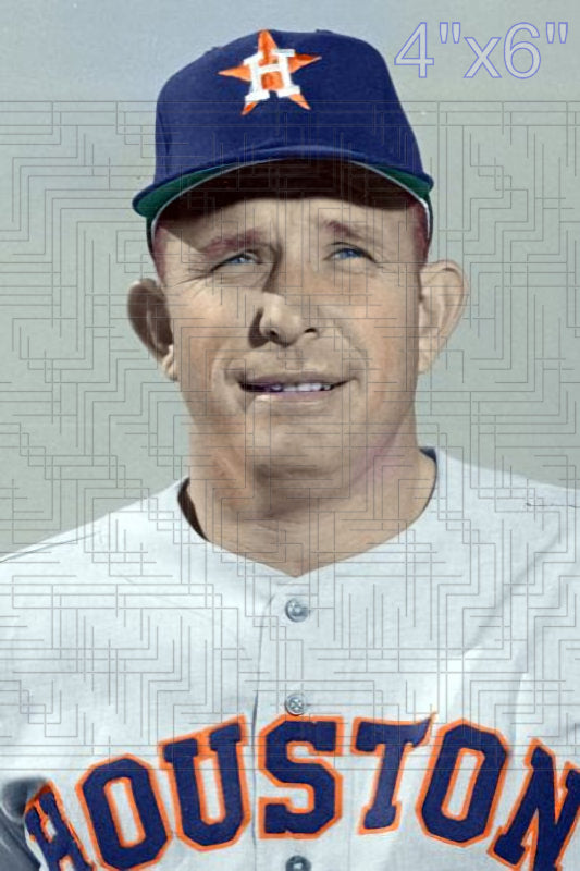 Dave Eilers - 1967 Houston Astros - choose a size & style