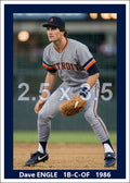 Dave Engle - 1986 Detroit Tigers - choose a size & style