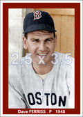 Dave Ferriss - 1948 Boston Red Sox - choose a size & style