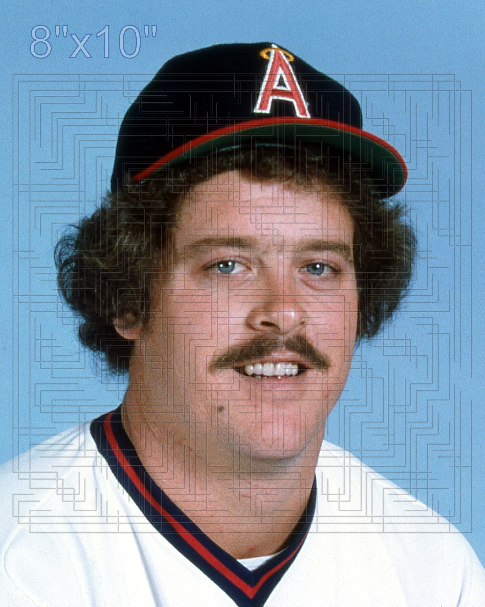 Dave Frost - 1978-81 California Angels - choose a size & style