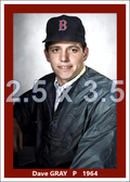 Dave Gray - 1964 Boston Red Sox - choose a size & style