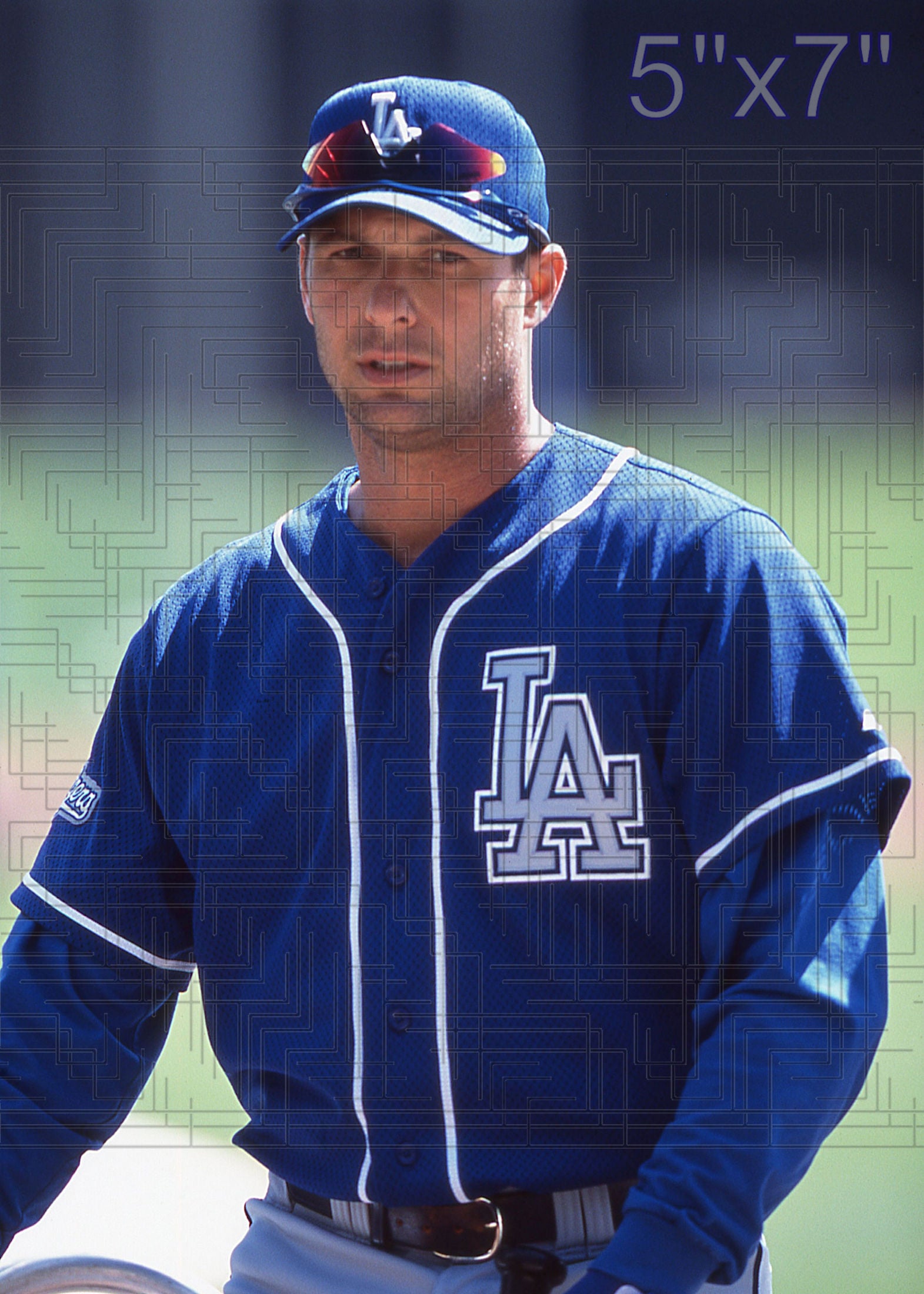 Dave Hansen - 2001 Los Angeles Dodgers - choose a size & style