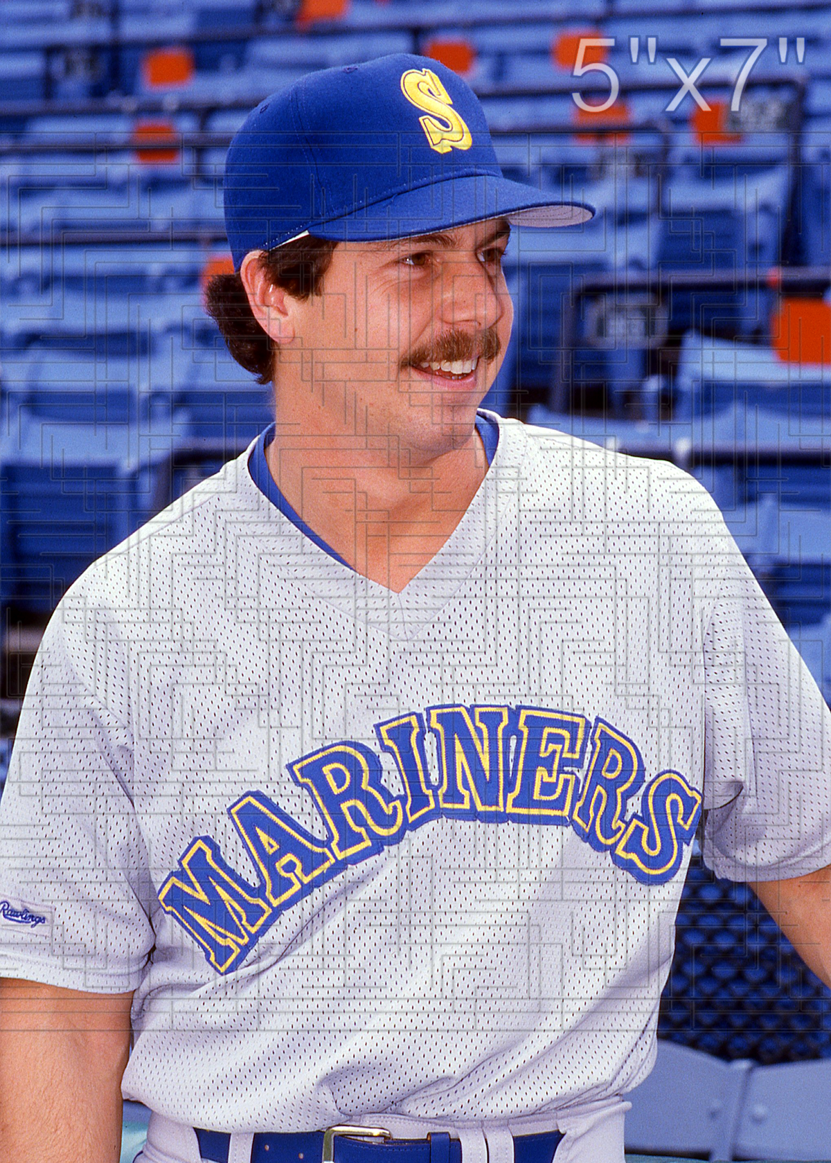 Dave Hengel - 1988 Seattle Mariners - choose a size & style