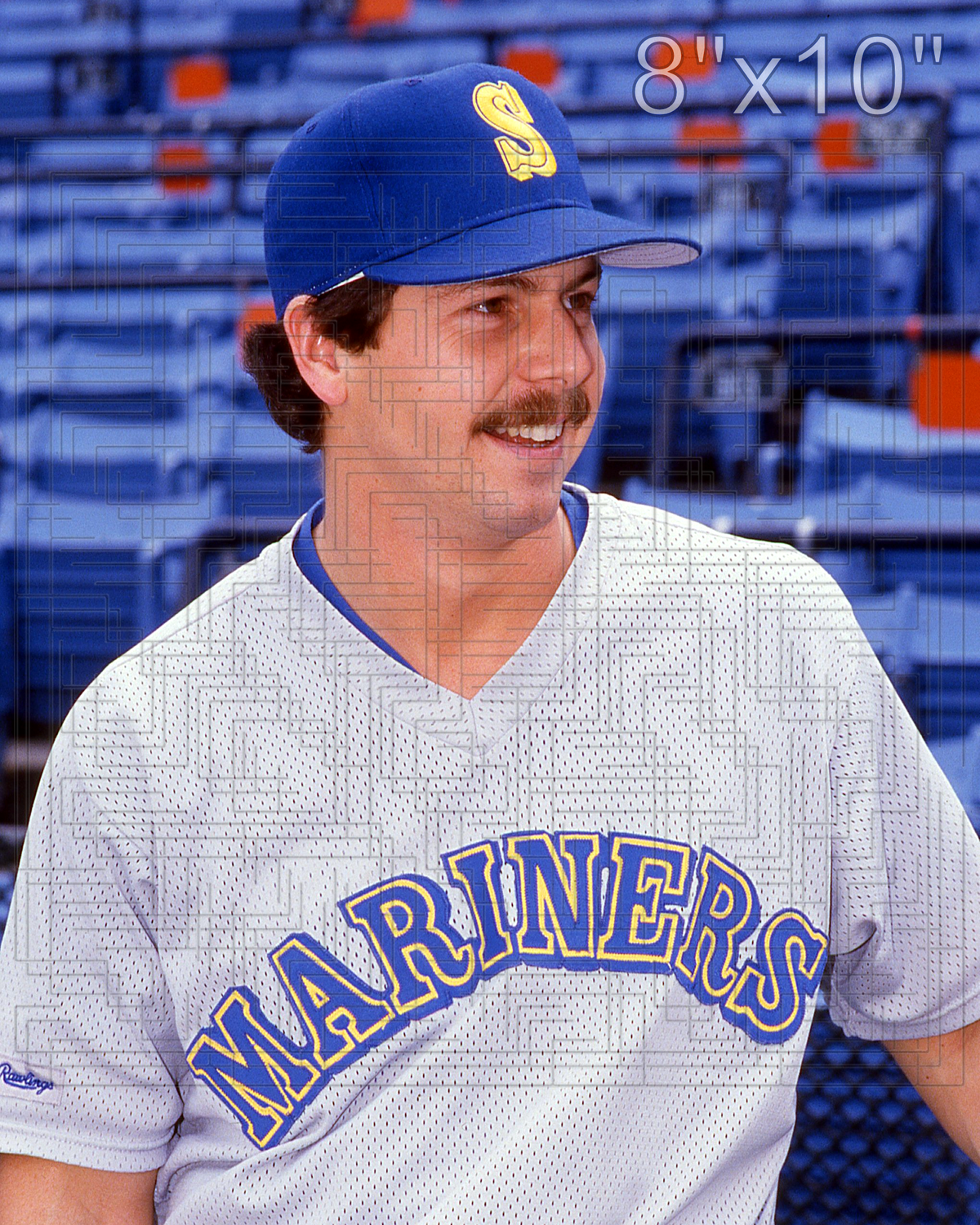 Dave Hengel - 1988 Seattle Mariners - choose a size & style