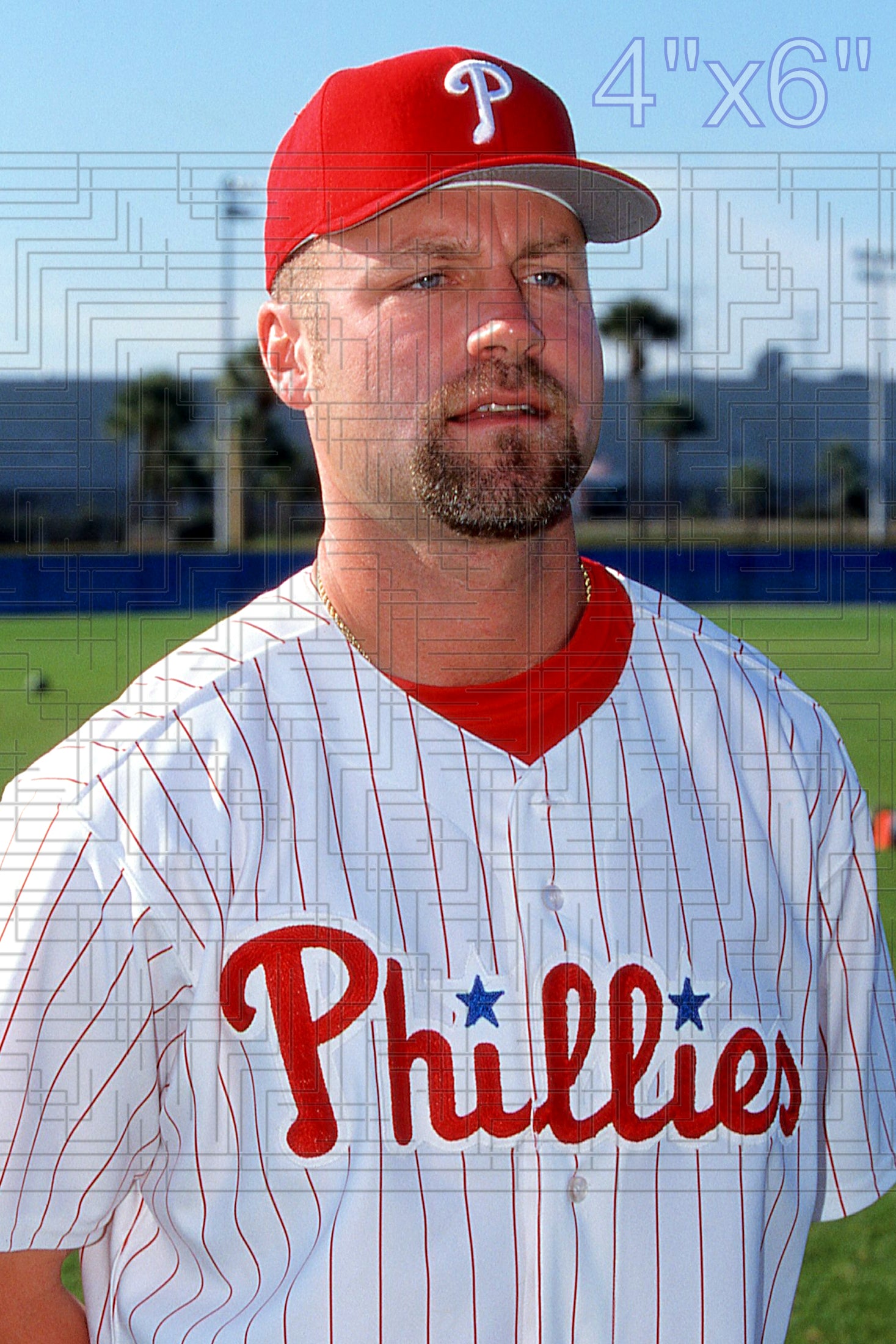 Dave Hollins - 2002 Philadelphia Phillies - choose a size & style