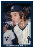 Dave Kingman - 1977 New York Yankees - choose a size & style