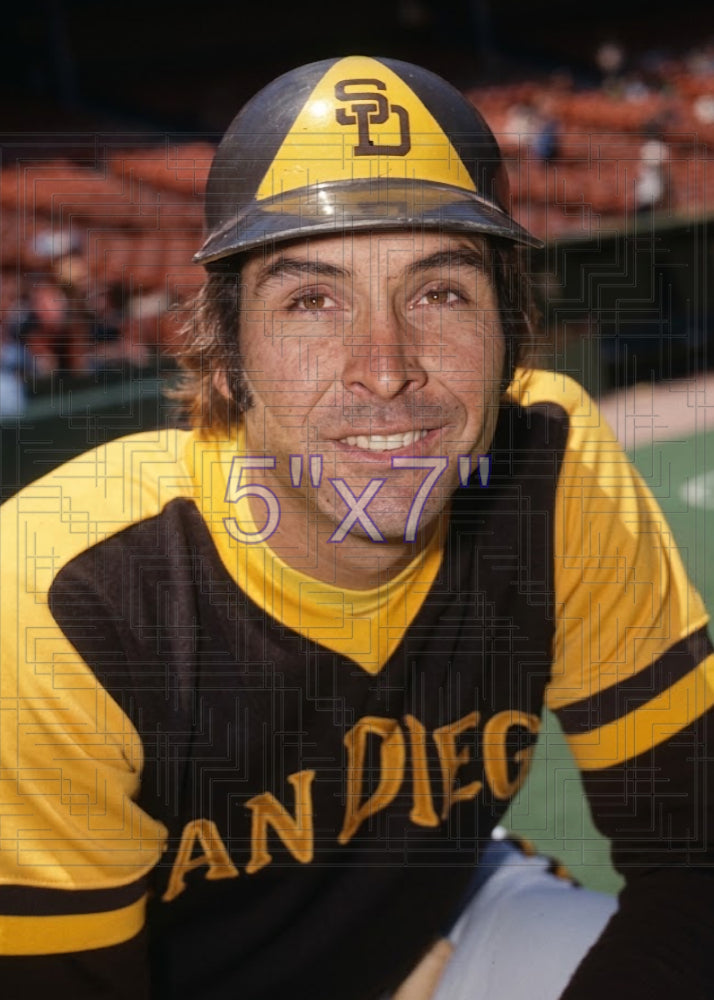 Dave Kingman - 1977 San Diego Padres - choose a size & style