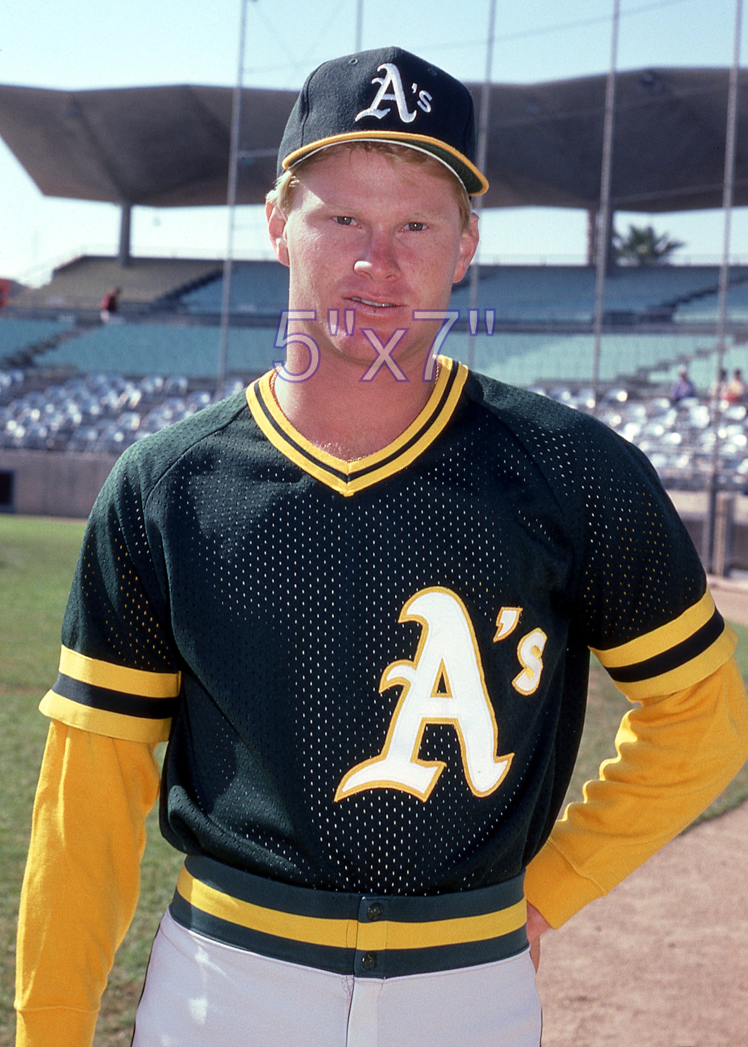 Dave Leiper - 1985 Oakland Athletics - choose a size & style