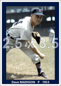 Dave Madison - 1953 Detroit Tigers - choose a size & style