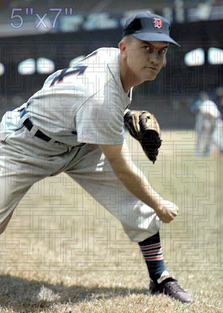 Dave Madison - 1953 Detroit Tigers - choose a size & style