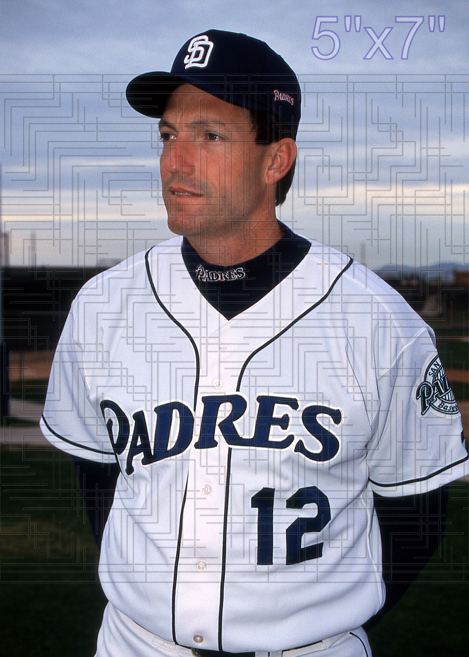 Dave Magadan - 2001 San Diego Padres - choose a size & style