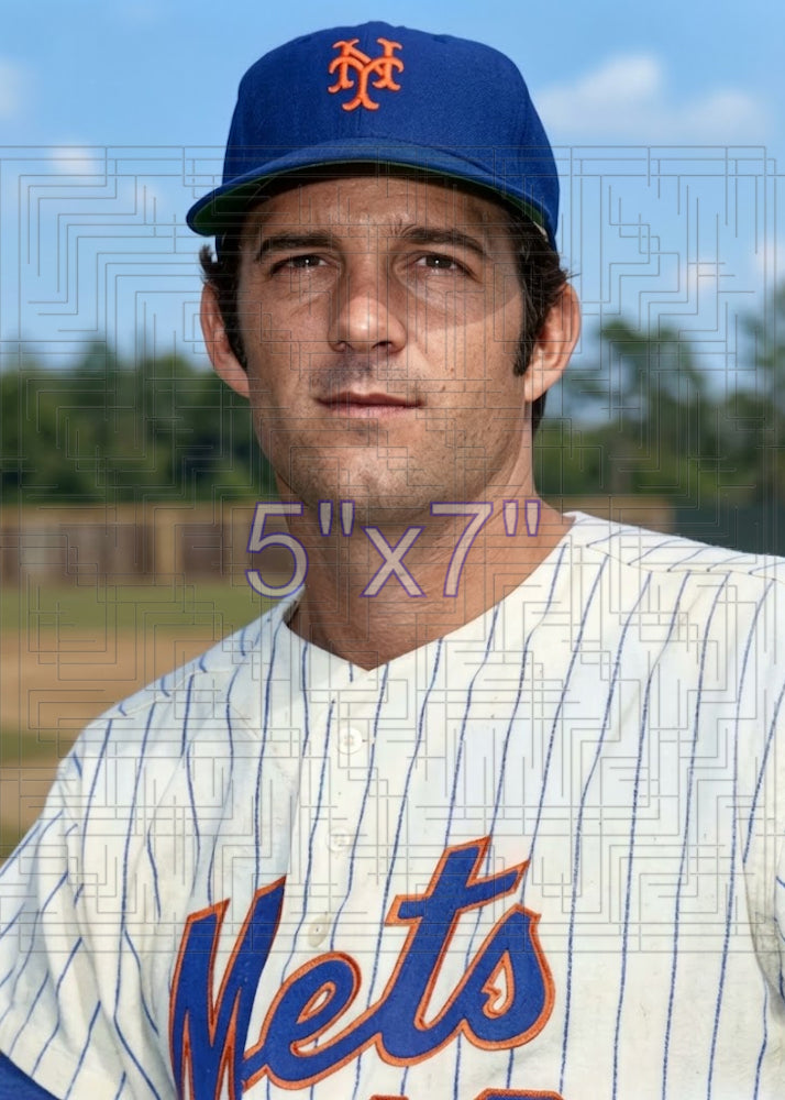 Dave Marshall - 1970 New York Mets - choose a size & style