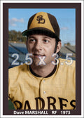 Dave Marshall - 1973 San Diego Padres - choose a size & style