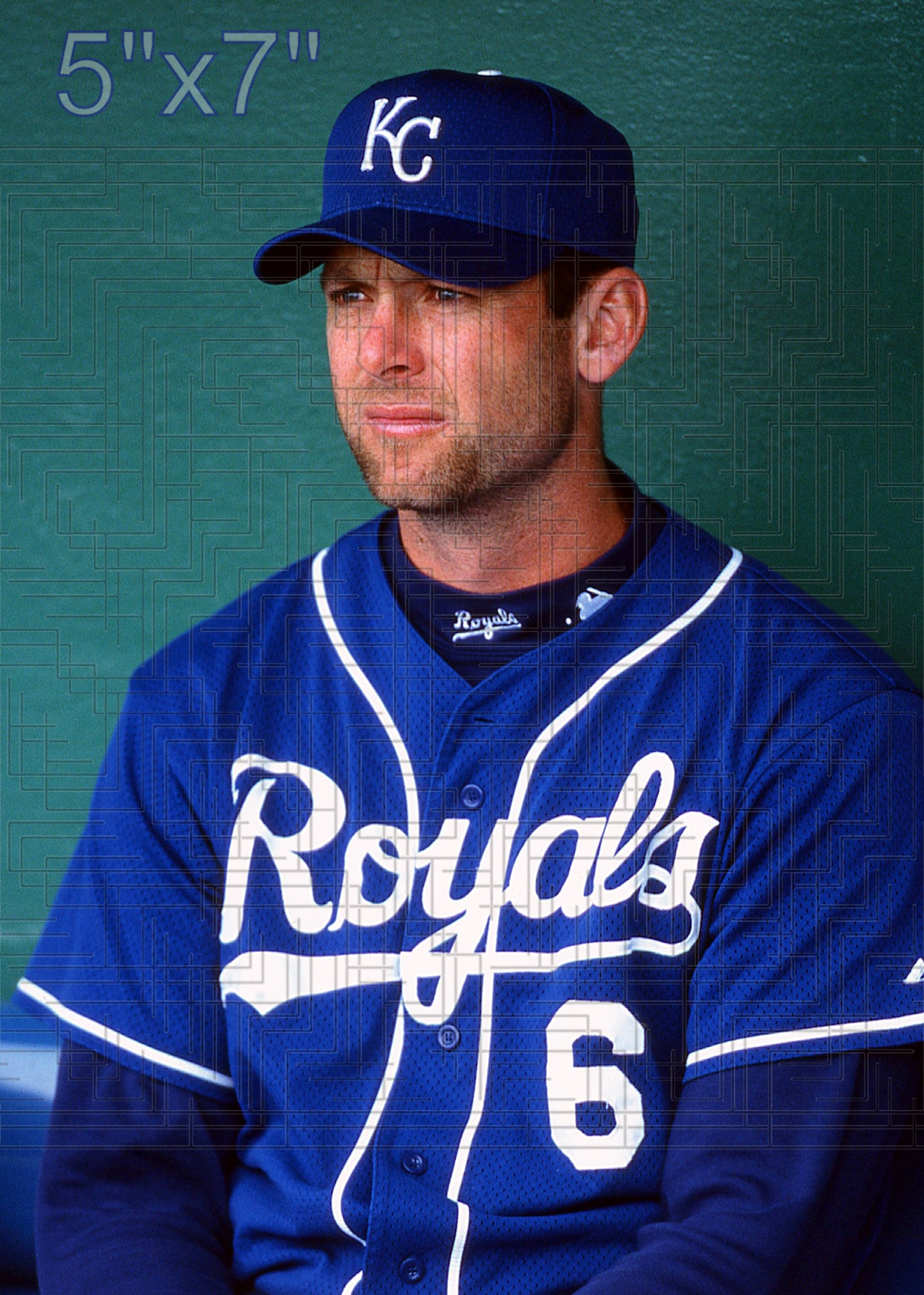 Dave McCarty - 2002 Kansas City Royals - choose a size & style