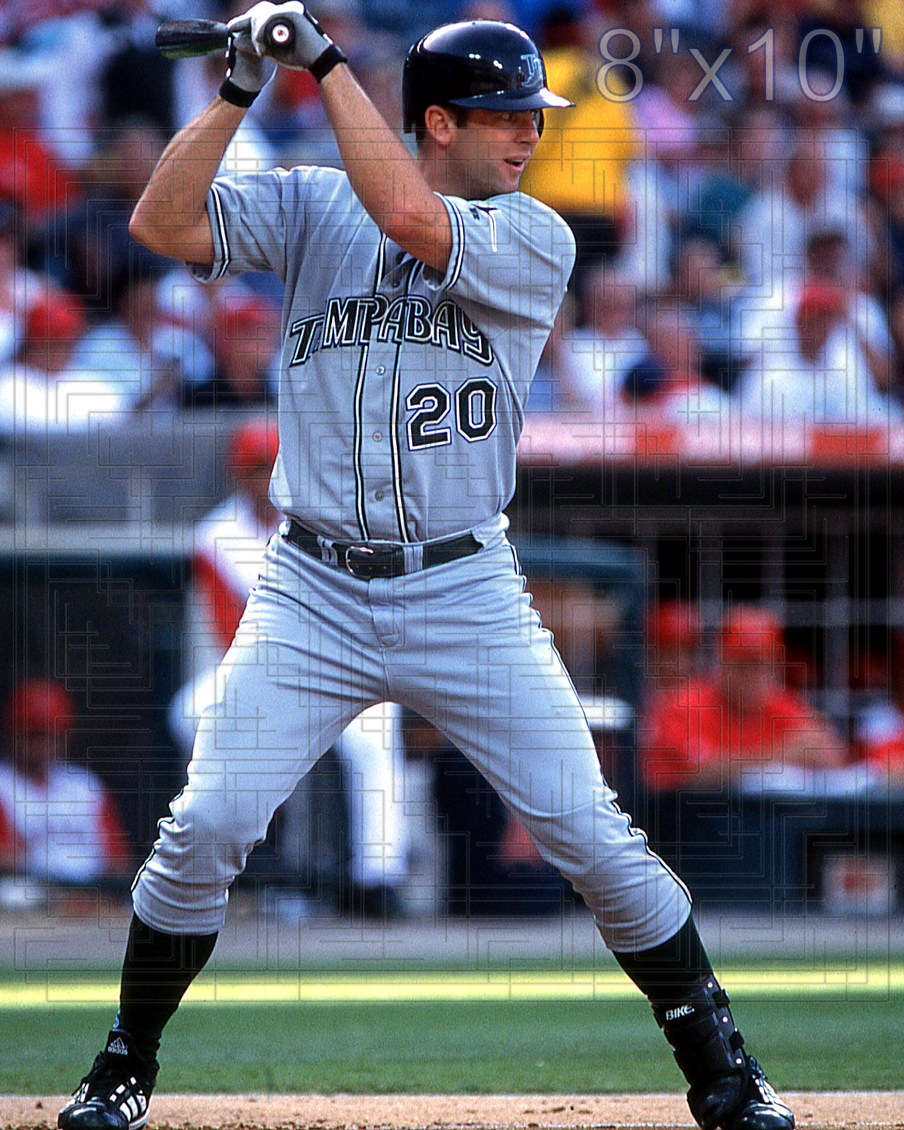 Dave McCarty - 2002 Tampa Bay Devil Rays - choose a size & style