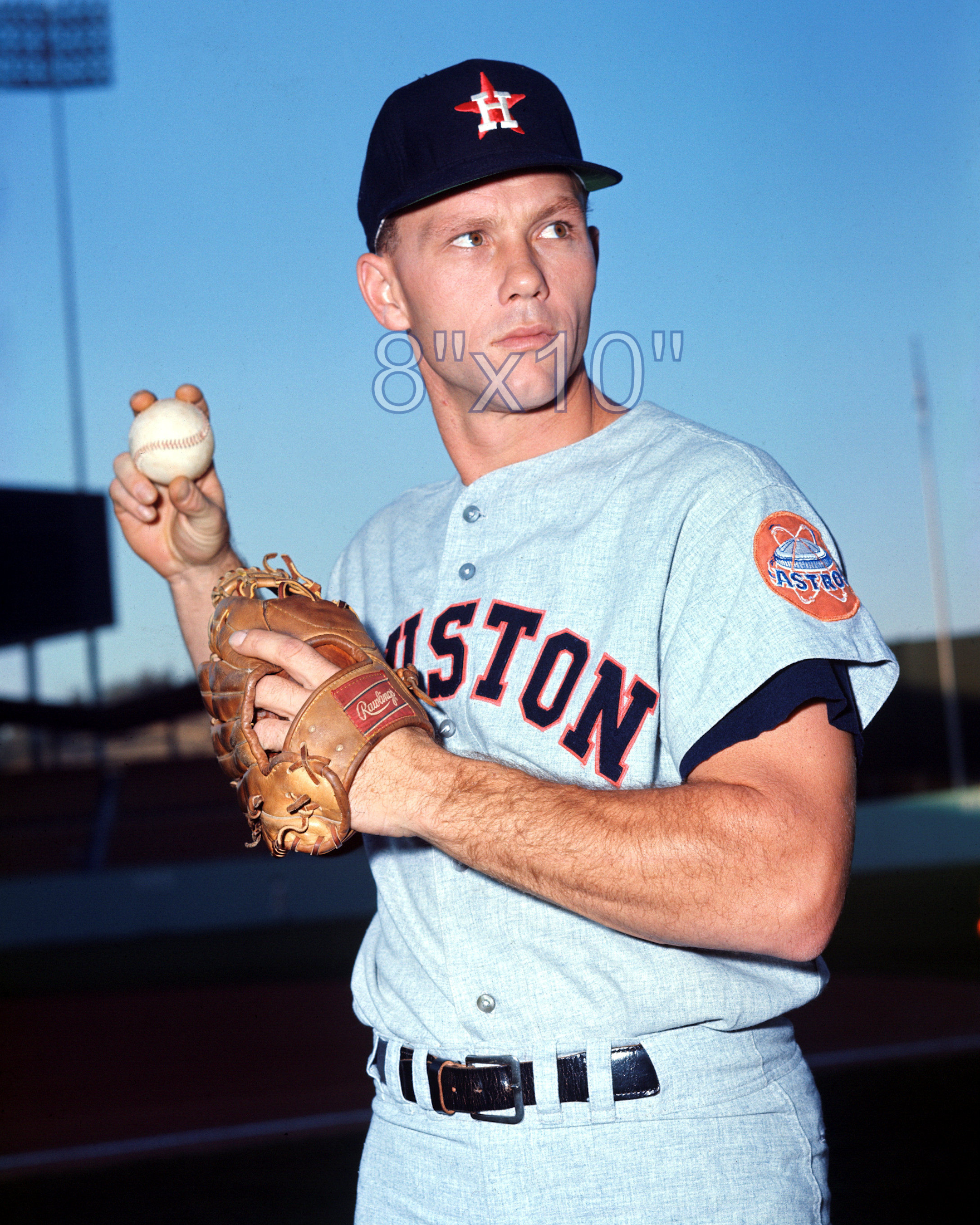 Dave Nicholson - 1966 Houston Astros - pose A - choose a size & style