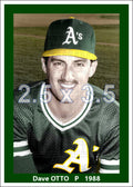 Dave Otto - 1988 Oakland Athletics - choose a size & style