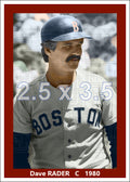 Dave Rader - 1980 Boston Red Sox - choose a size & style