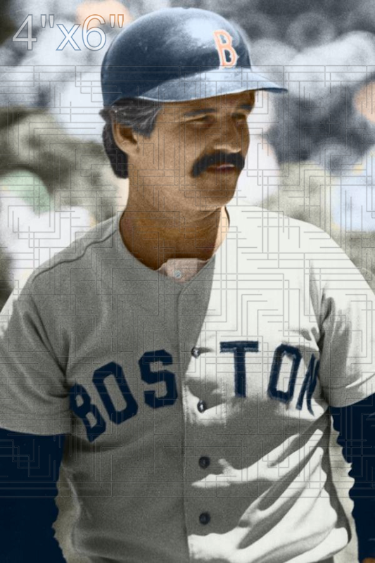 Dave Rader - 1980 Boston Red Sox - choose a size & style