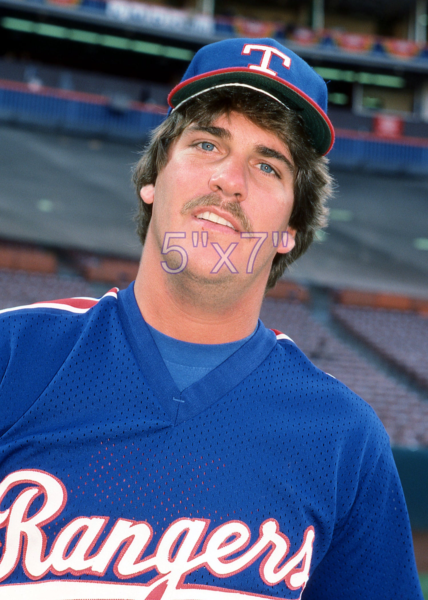 Dave Rozema - 1985 Texas Rangers - choose a size & style