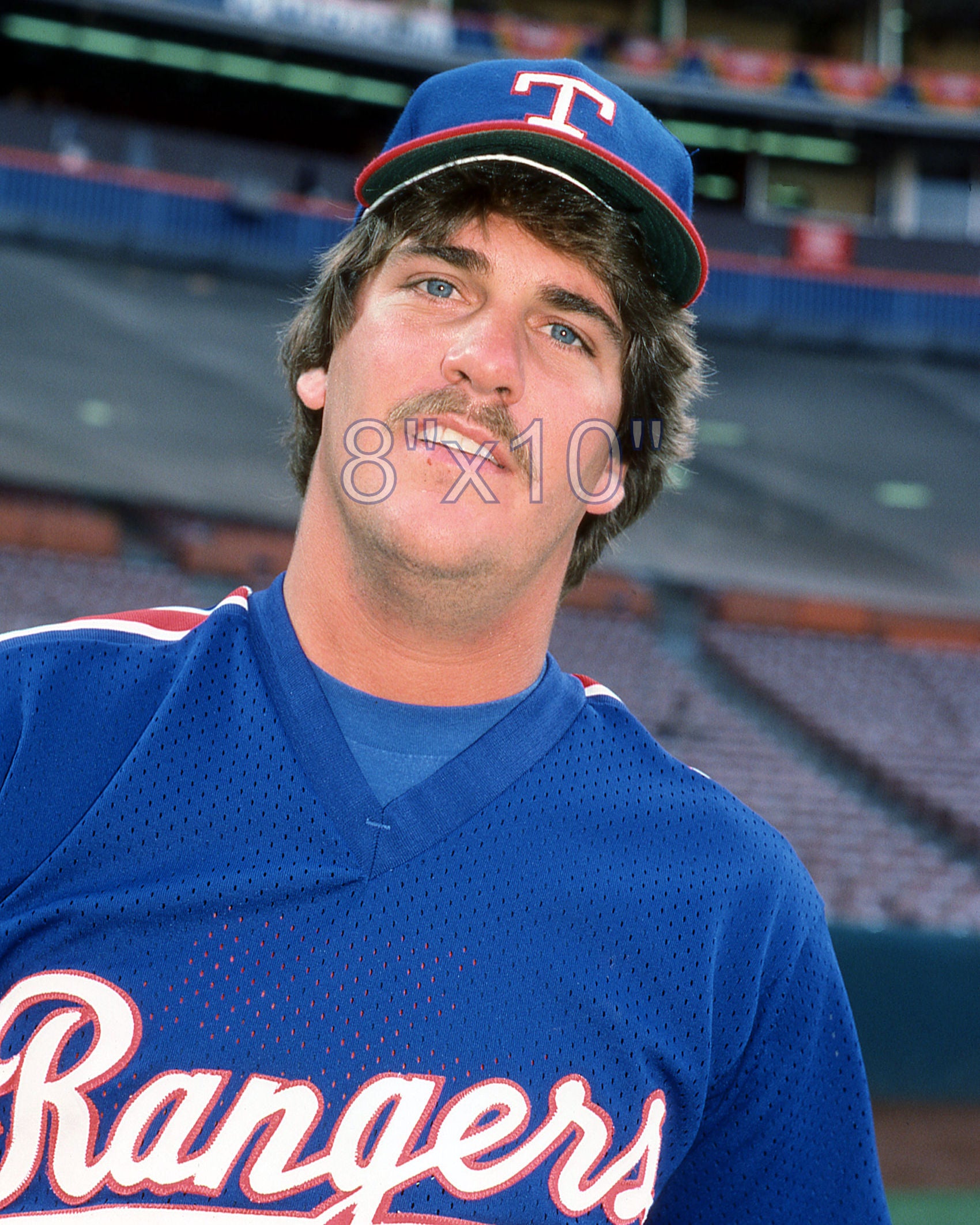 Dave Rozema - 1985 Texas Rangers - choose a size & style