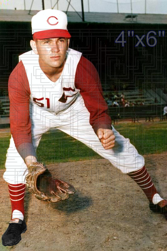 Dave Skaugstad - 1957 Cincinnati Reds - choose a size & style