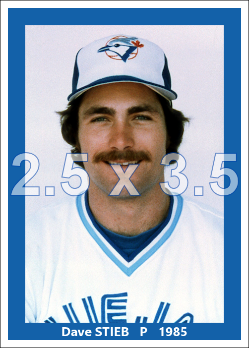 Dave Stieb - 1985 Toronto Blue Jays - choose a size & style