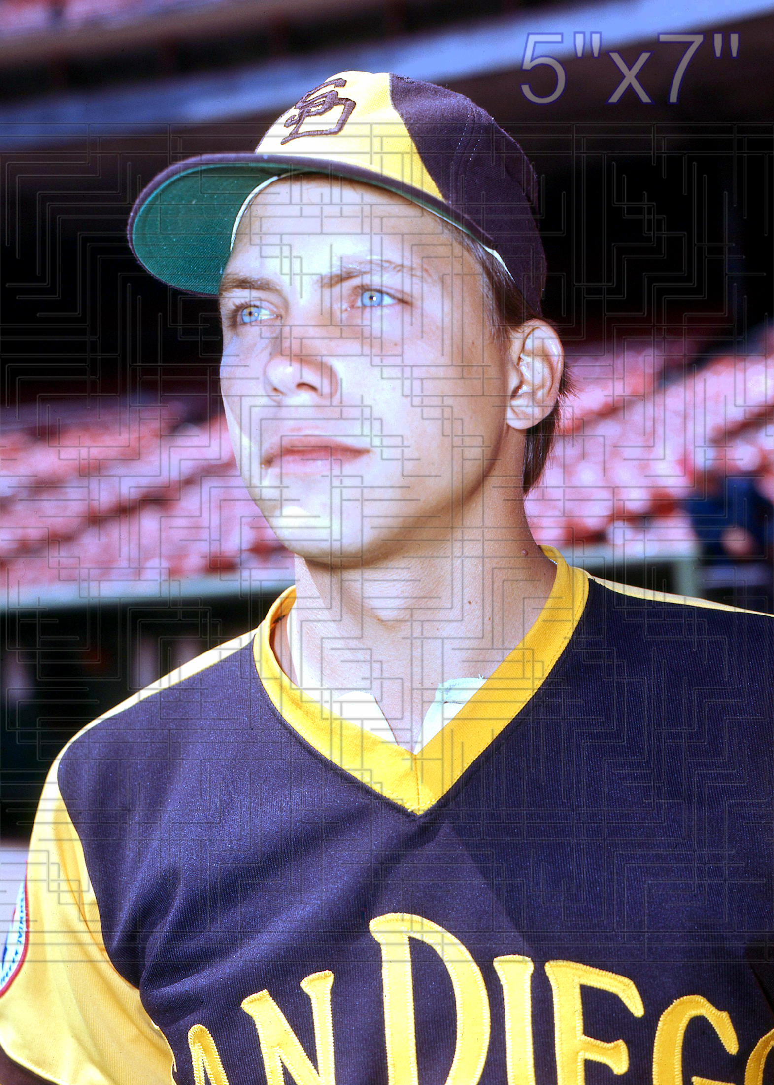 Dave Wehrmeister - 1976 San Diego Padres - choose a size & style