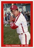 Davey Johnson - 1978 Philadelphia Phillies - choose a size & style