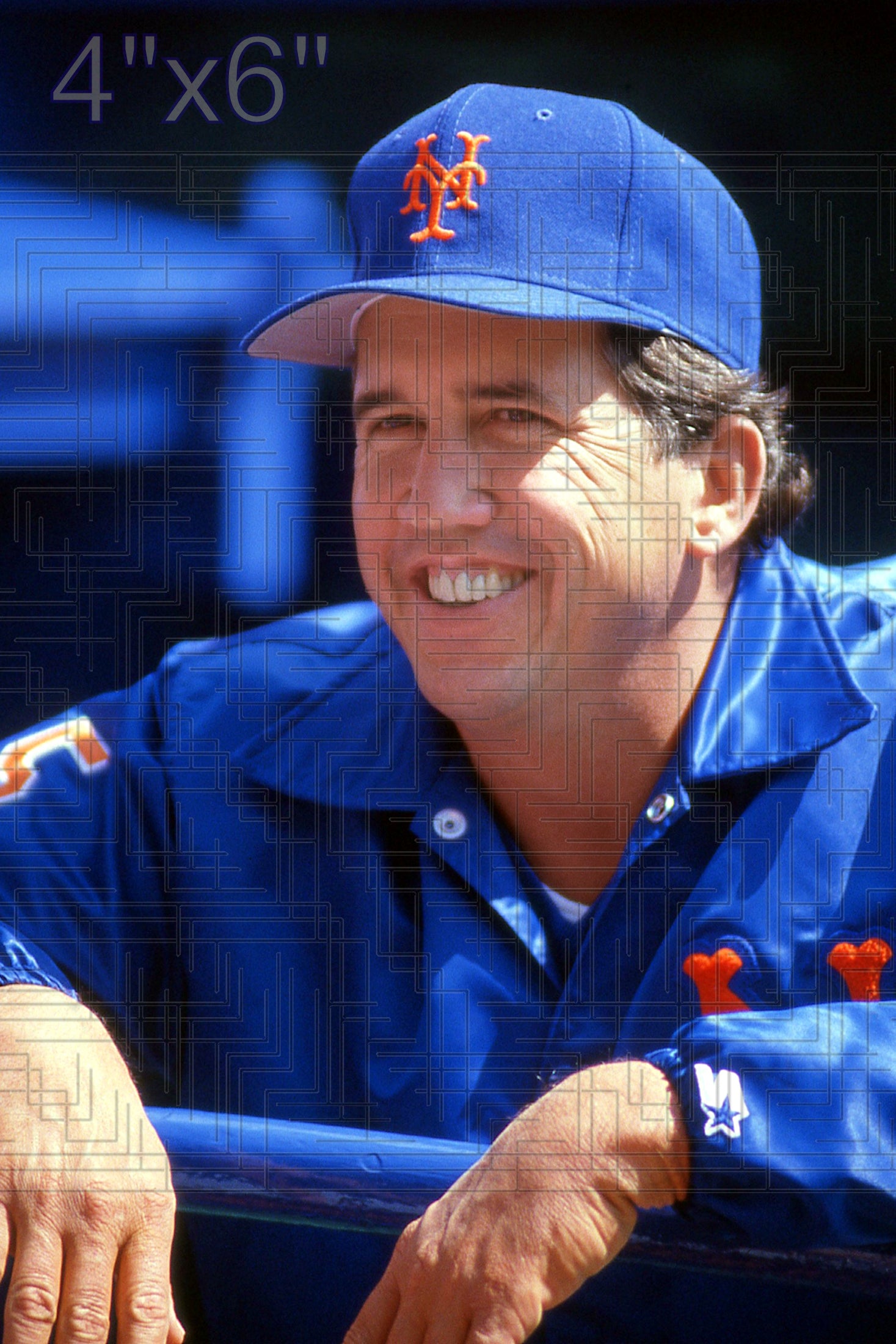 Davey Johnson - 1984 New York Mets - choose a size & style