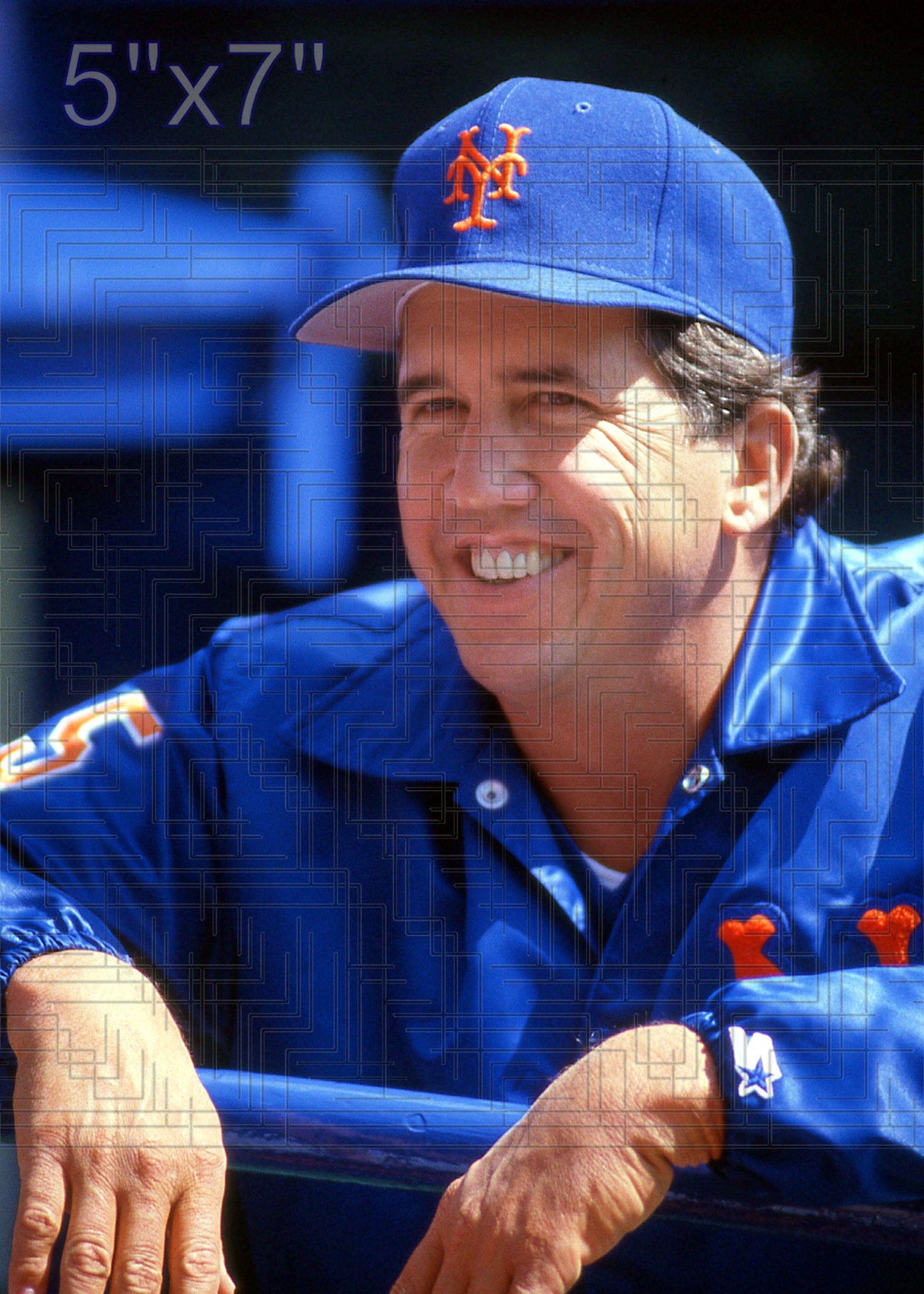 Davey Johnson - 1984 New York Mets - choose a size & style