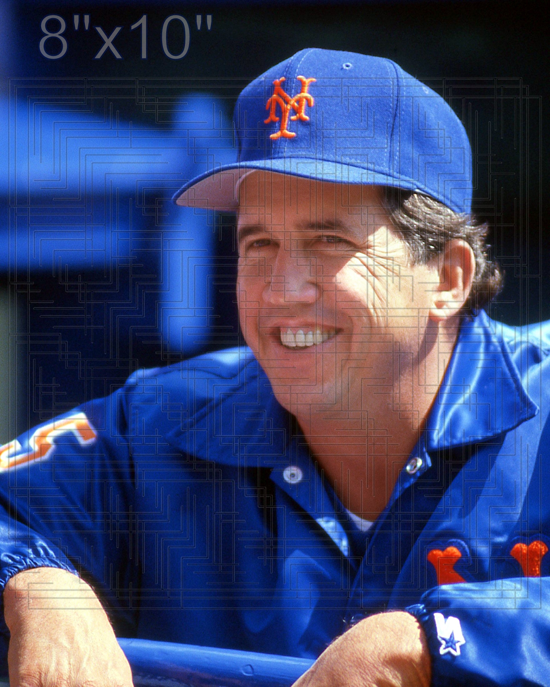 Davey Johnson - 1984 New York Mets - choose a size & style