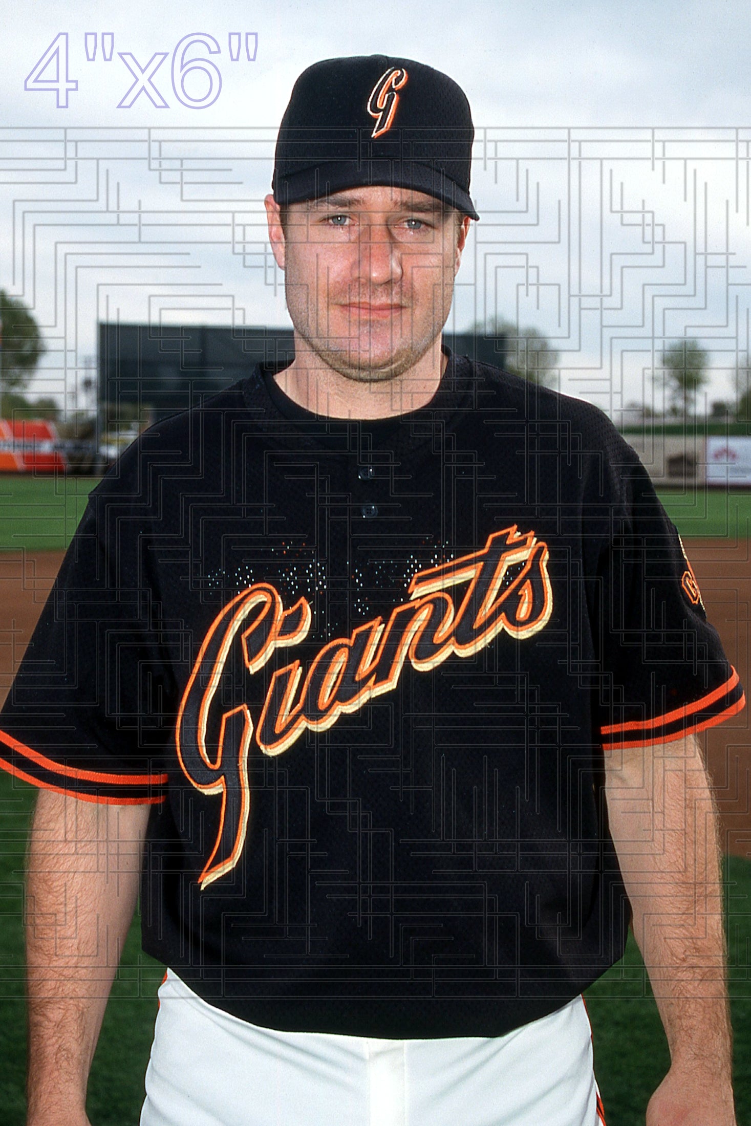 David Bell - 2002 San Francisco Giants - choose a size & style