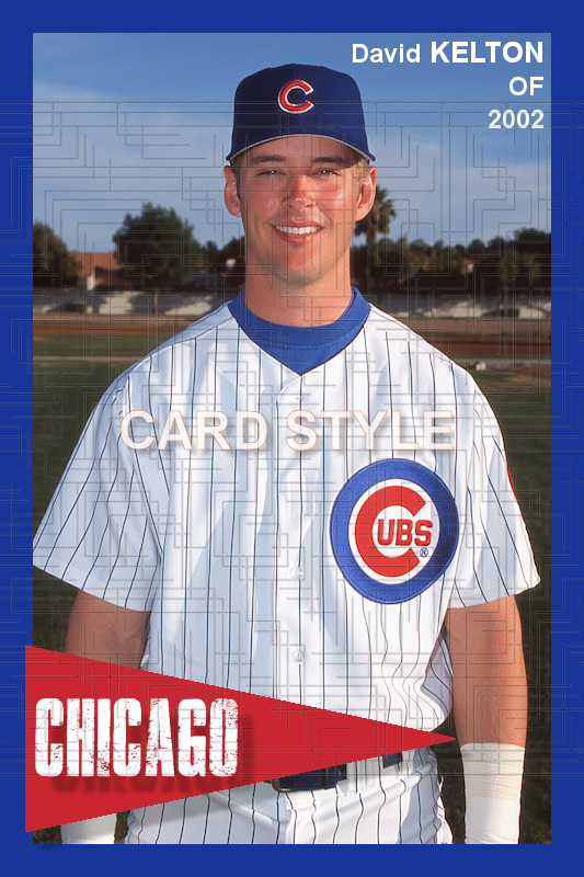 David Kelton - 2002 Chicago Cubs - choose a size & style
