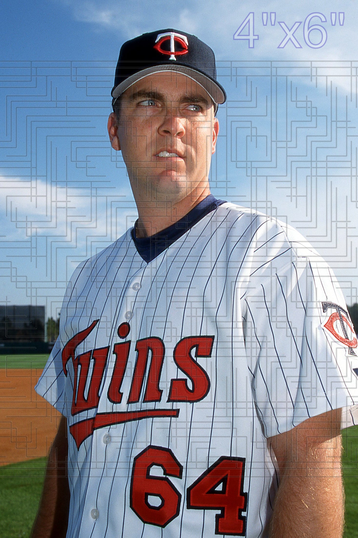 David Lamb - 2002 Minnesota Twins - choose a size & style