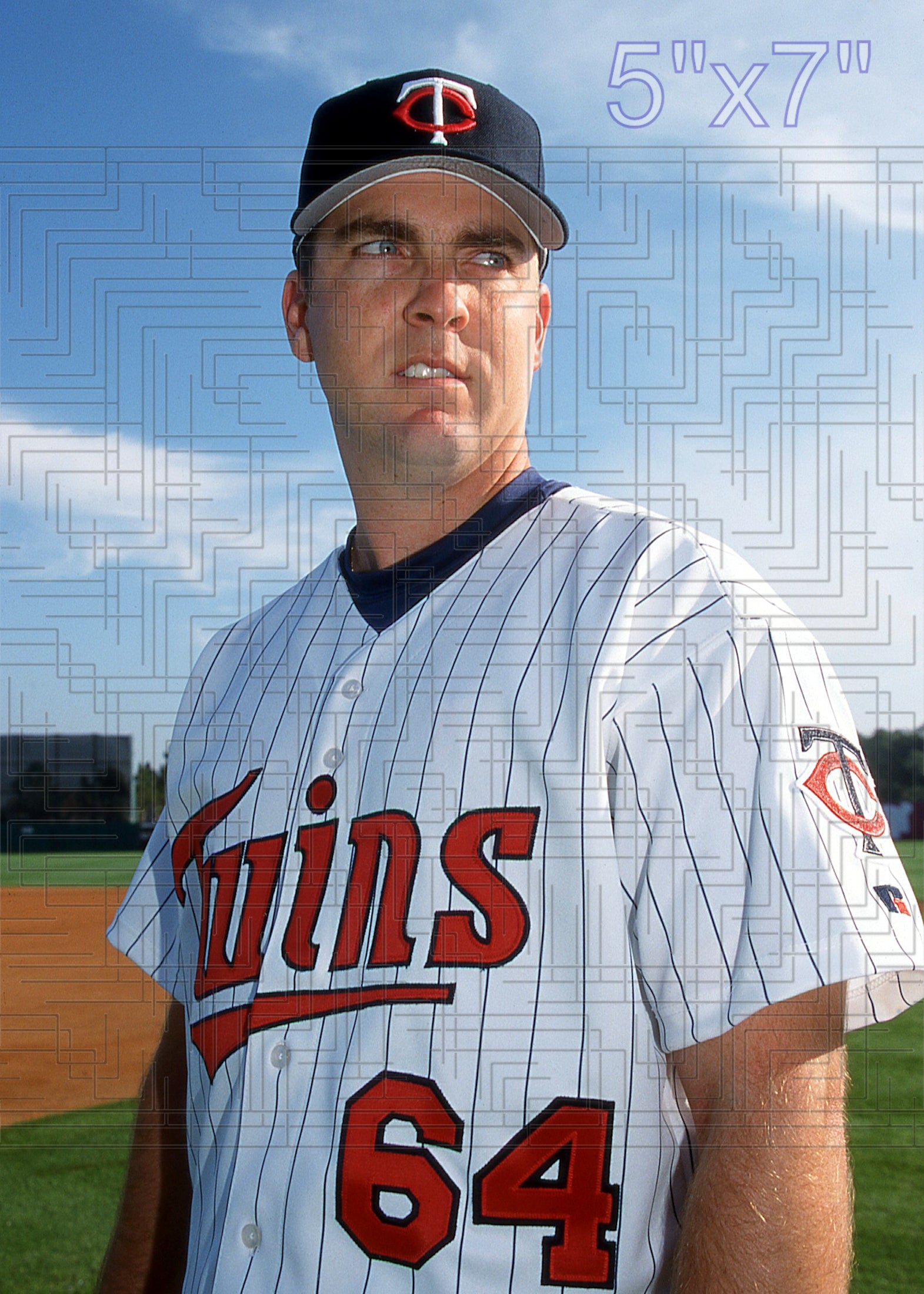 David Lamb - 2002 Minnesota Twins - choose a size & style