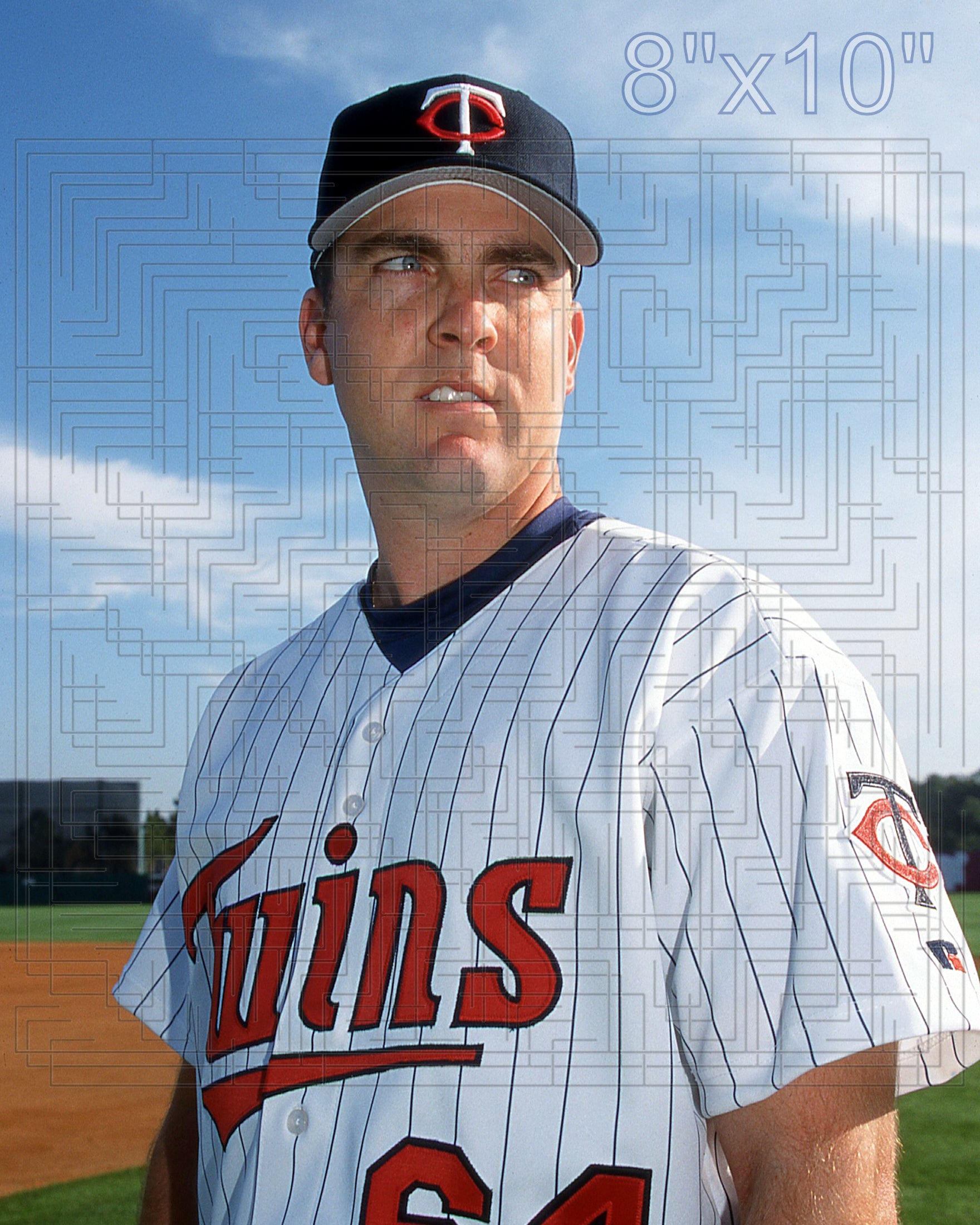 David Lamb - 2002 Minnesota Twins - choose a size & style