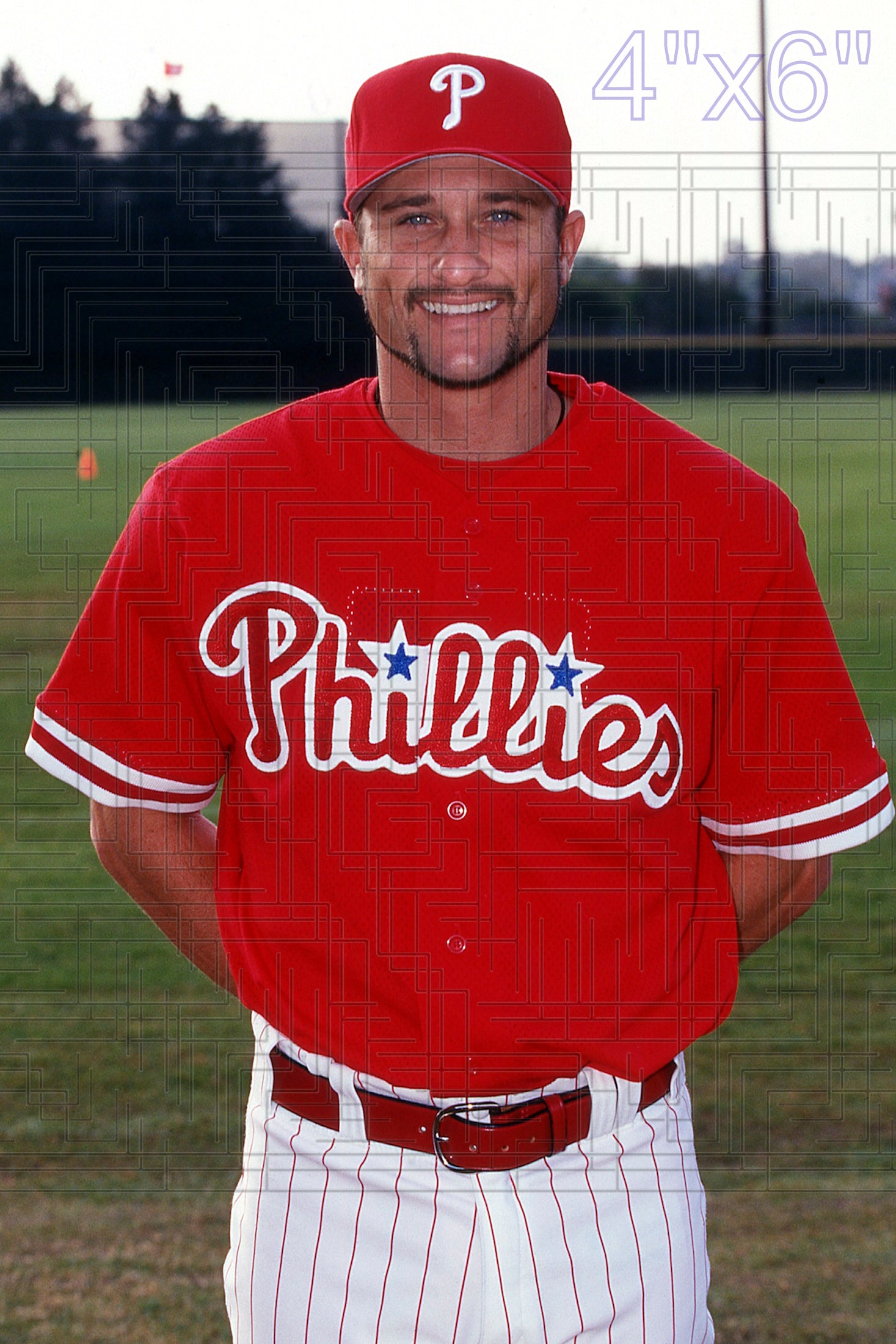 David Newhan - 2001 Philadelphia Phillies - choose a size & style