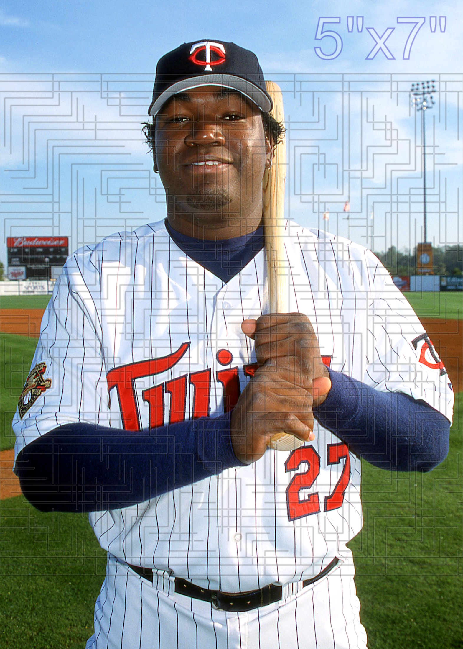 David Ortiz - 2002 Minnesota Twins - choose a size & style