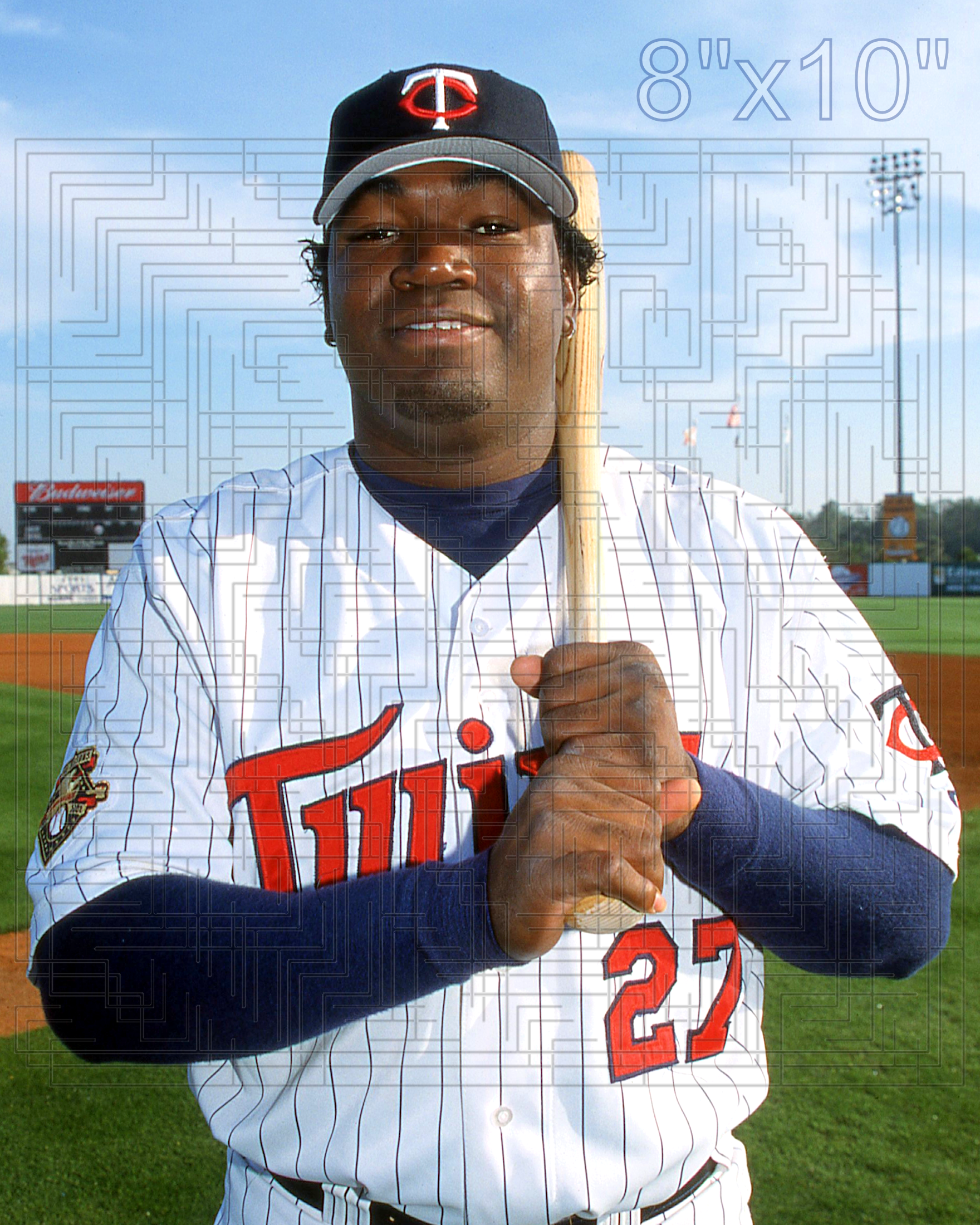 David Ortiz - 2002 Minnesota Twins - choose a size & style