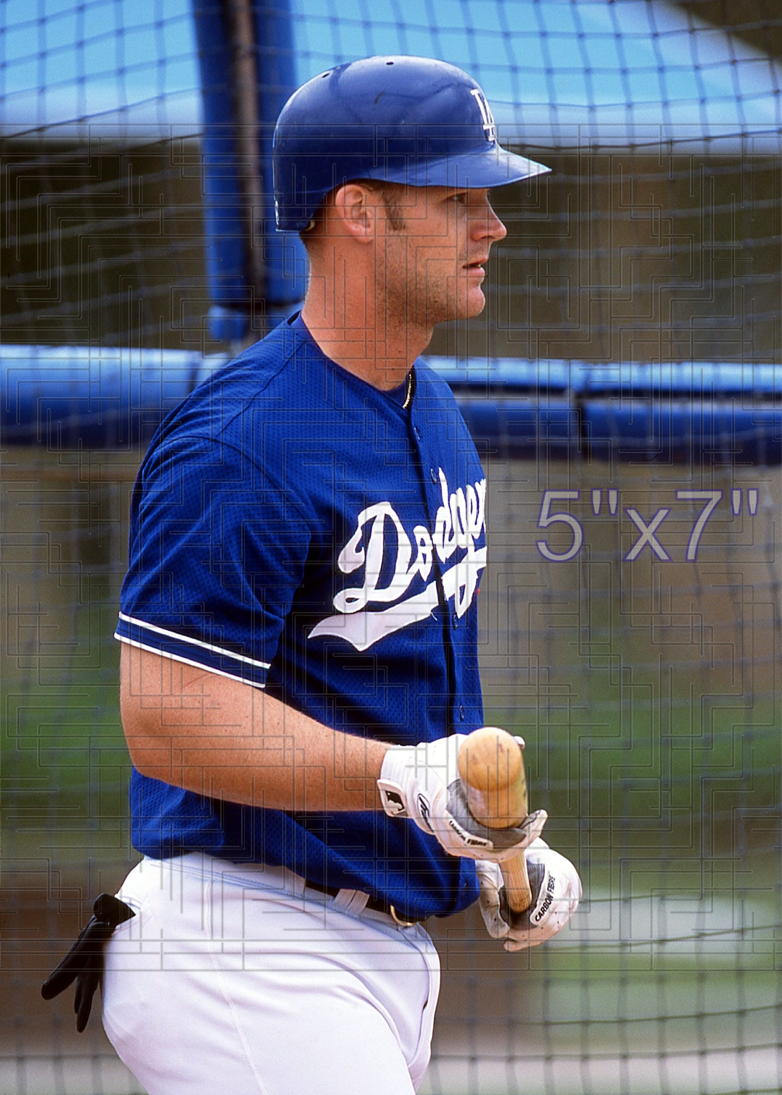 David Ross - 2002 Los Angeles Dodgers - choose a size & style