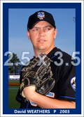 David Weathers - 2003 New York Mets - choose a size & style